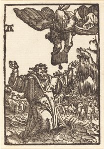 Anunciación a Joaquín de Albrecht Altdorfer