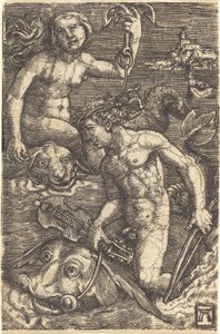 Arion y Nereida de Albrecht Altdorfer