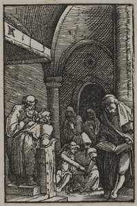 Cristo entre los Doctores, c.1515 de Albrecht Altdorfer