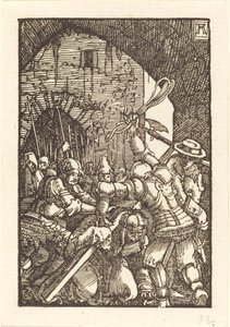 Cristo llevando la cruz de Albrecht Altdorfer