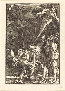 Cristo descendiendo al infierno de Albrecht Altdorfer