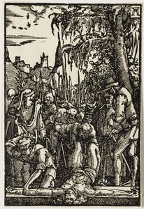 Cristo clavado en la cruz, c. 1513 de Albrecht Altdorfer