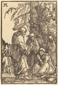 Cristo despidiéndose de María de Albrecht Altdorfer
