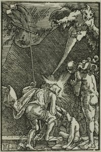 Cristo en el limbo, de La caída y la redención del hombre de Albrecht Altdorfer