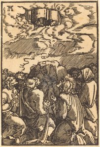 La ascensión de Cristo de Albrecht Altdorfer