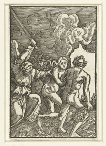 Expulsión del Paraíso de Albrecht Altdorfer