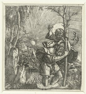 San Cristóbal de Albrecht Altdorfer
