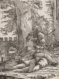 Jael matando a Sísara, c.1523 de Albrecht Altdorfer