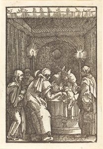 La ofrenda de Joaquín rechazada de Albrecht Altdorfer