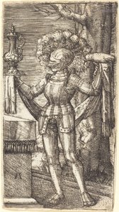 Caballero en Armadura con Pan y Vino de Albrecht Altdorfer