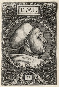 Martín Lutero de Albrecht Altdorfer