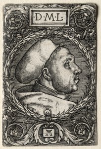 Martín Lutero, ca. 1525 de Albrecht Altdorfer