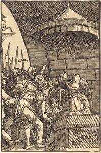 Pilato lavándose las manos de Albrecht Altdorfer