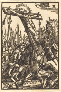 El levantamiento de la cruz de Albrecht Altdorfer