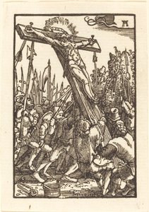 El levantamiento de la cruz de Albrecht Altdorfer