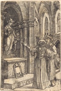 Salomón rezando a los ídolos de Albrecht Altdorfer