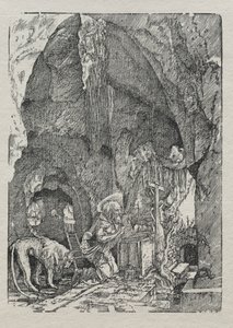 San Jerónimo en la cueva, c. 1513-15