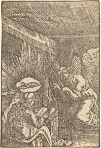 La Anunciación de Albrecht Altdorfer
