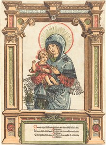 La Bella Virgen de Ratisbona de Albrecht Altdorfer