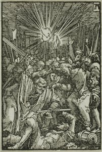 La traición, de La caída y redención del hombre de Albrecht Altdorfer