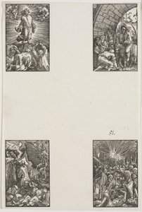 La caída y redención del hombre de Albrecht Altdorfer