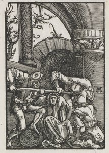 La Caída y Redención del Hombre: Cristo Coronado de Espinas de Albrecht Altdorfer