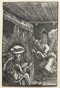 La caída y redención del hombre: La Anunciación de Albrecht Altdorfer