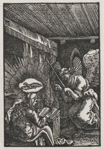 La caída y redención del hombre: La Anunciación de Albrecht Altdorfer