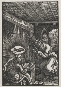 La caída y redención del hombre: La Anunciación de Albrecht Altdorfer