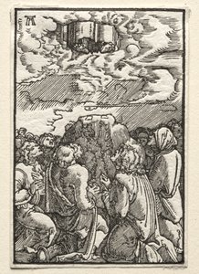 La Caída y Redención del Hombre: La Ascensión, c. 1515 de Albrecht Altdorfer