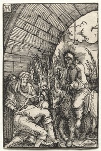 La caída y redención del hombre: La entrada en Jerusalén de Albrecht Altdorfer