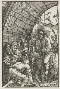 La caída y redención del hombre: La entrada en Jerusalén de Albrecht Altdorfer
