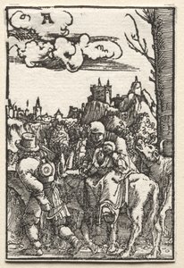 La caída y redención del hombre: La huida a Egipto de Albrecht Altdorfer