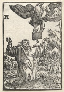 La caída y redención del hombre: El mensaje del ángel a Joaquín, c. 1515
