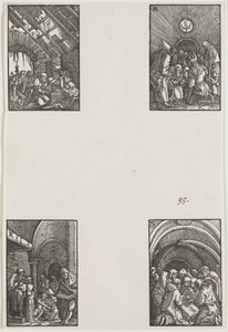 La caída y redención del hombre, c. 1515 de Albrecht Altdorfer