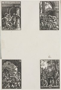 La caída y redención del hombre de Albrecht Altdorfer