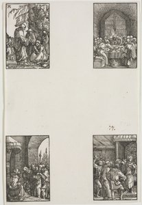 La caída y redención del hombre, c. 1515 de Albrecht Altdorfer