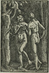 La caída del hombre, de La caída y redención del hombre de Albrecht Altdorfer
