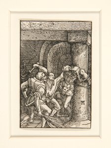 La Flagelación, de la serie La Caída y Redención del Hombre de Albrecht Altdorfer