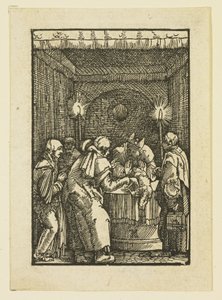 El sumo sacerdote rechazando la ofrenda de Joaquín de Albrecht Altdorfer