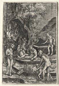 El juicio de Paris, 1511 de Albrecht Altdorfer