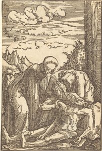 La lamentación de Cristo de Albrecht Altdorfer