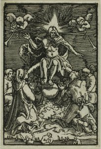 El Juicio Final, de La Caída y Redención del Hombre de Albrecht Altdorfer