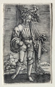 El pequeño abanderado de Albrecht Altdorfer