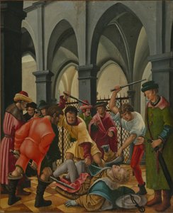 El martirio de San Florián, ca. 1516-1520 de Albrecht Altdorfer