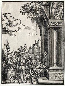 La masacre de los inocentes, 1511 de Albrecht Altdorfer