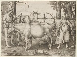 La lechera de Albrecht Altdorfer
