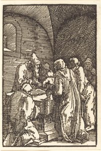 La Presentación de Cristo en el Templo de Albrecht Altdorfer