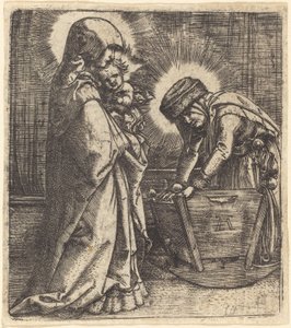 La Virgen y el Niño y Santa Ana de Albrecht Altdorfer