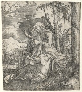 La Virgen en un paisaje, c. 1515
